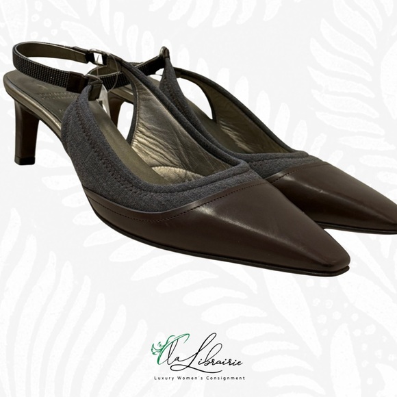 Brunello Cucinelli Sling backs - Picture 1 of 6